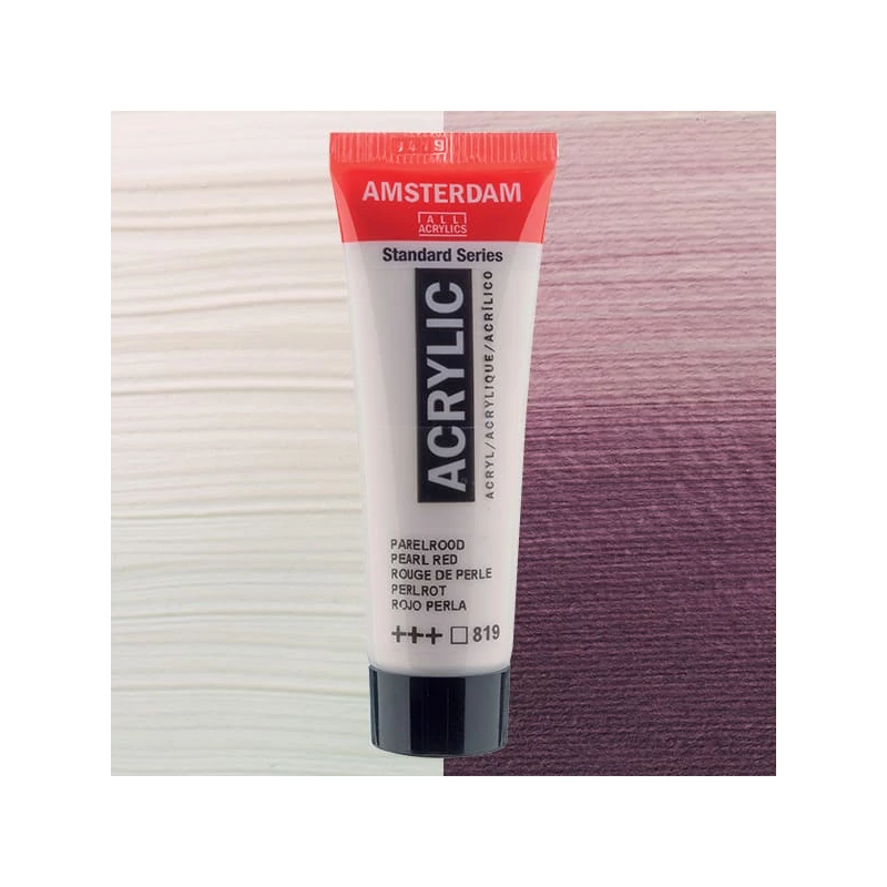 Talens Amsterdam akrilna boja, 20 ml - 819, pearl red