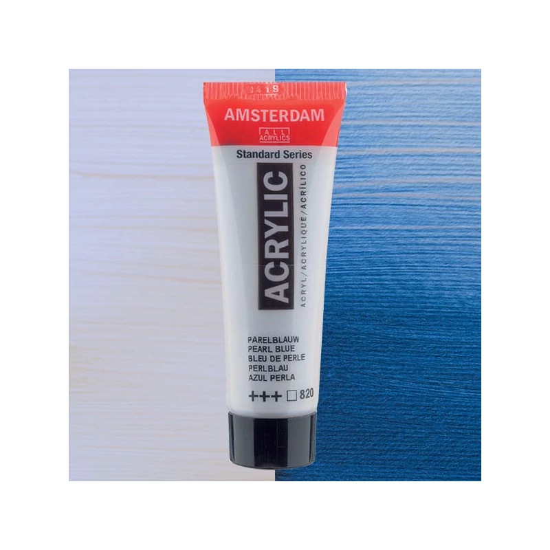 Talens Amsterdam akrilna boja, 20 ml - 820, pearl blue