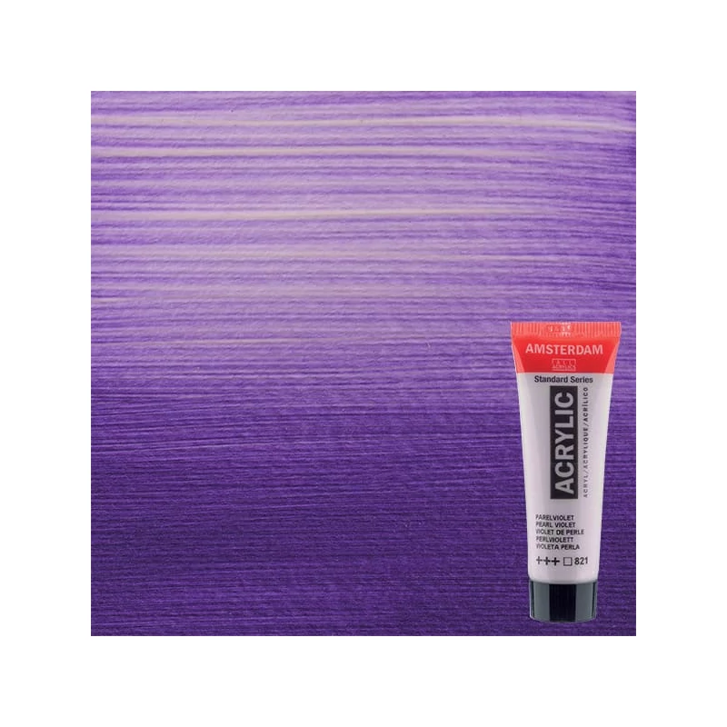 Talens Amsterdam akrilna boja, 20 ml - 821, pearl violet