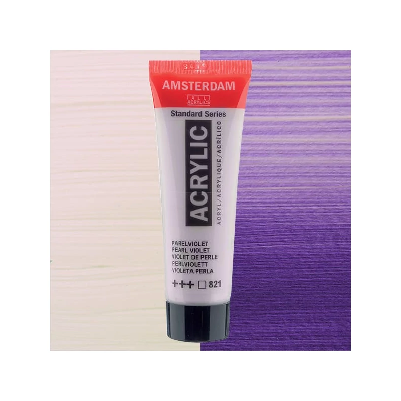 Talens Amsterdam akrilna boja, 20 ml - 821, pearl violet