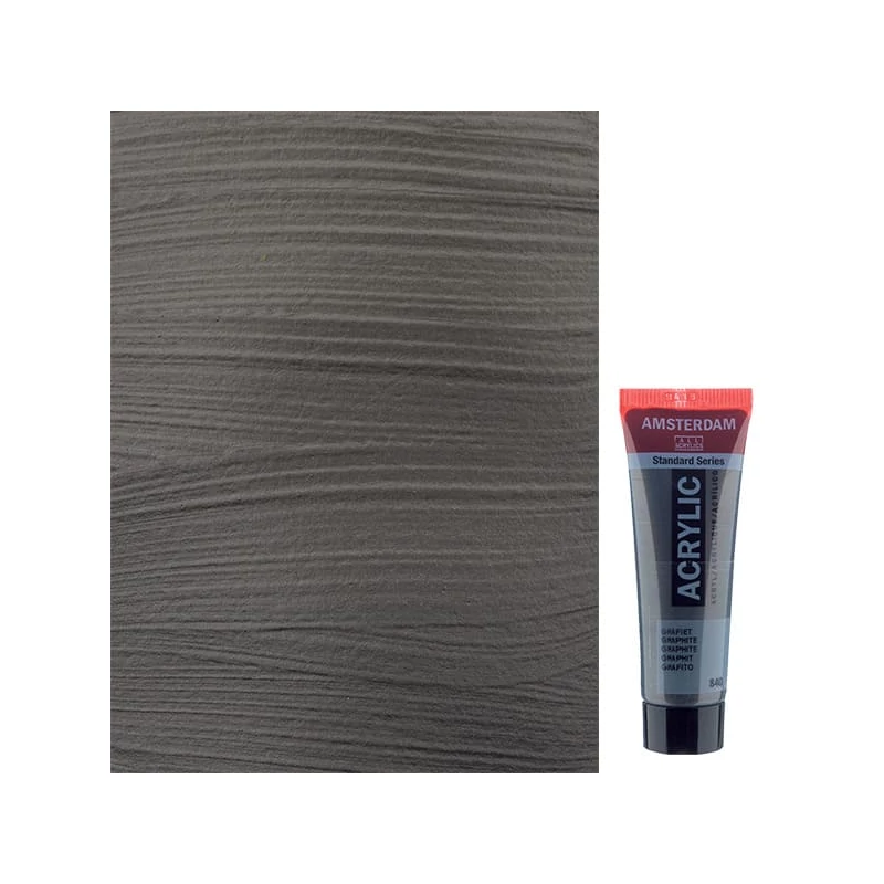 Talens Amsterdam akrilna boja, 20 ml - 840, graphite