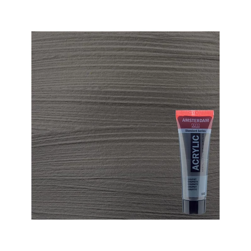 Talens Amsterdam akrilna boja, 20 ml - 840, graphite