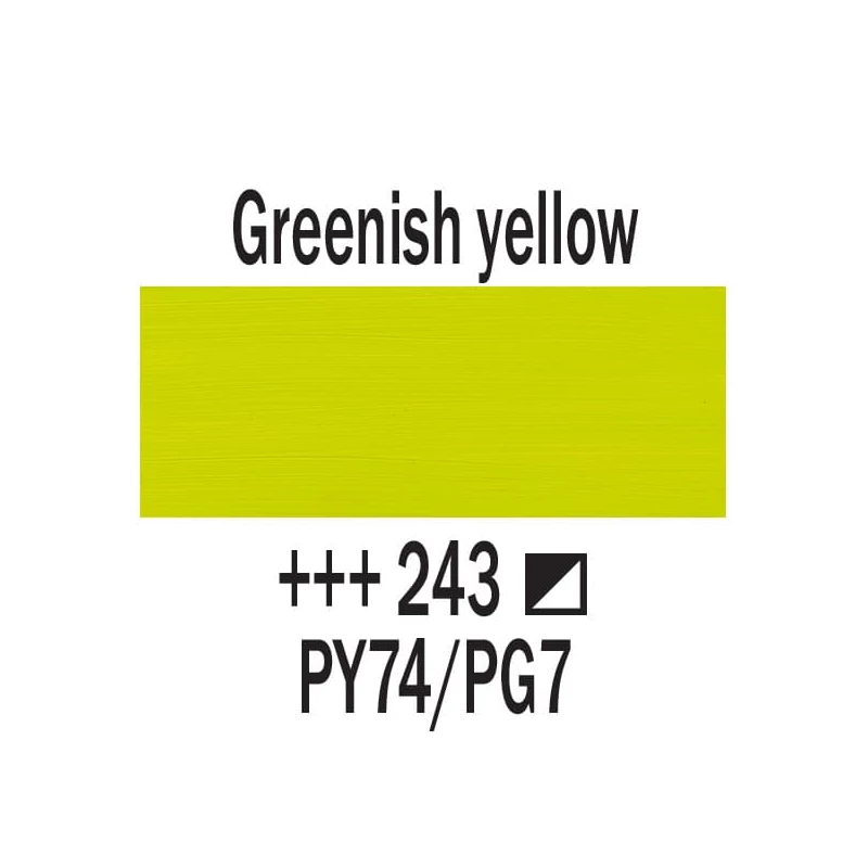 Talens Amsterdam akrilna boja, 20 ml - 243, greenish yellow