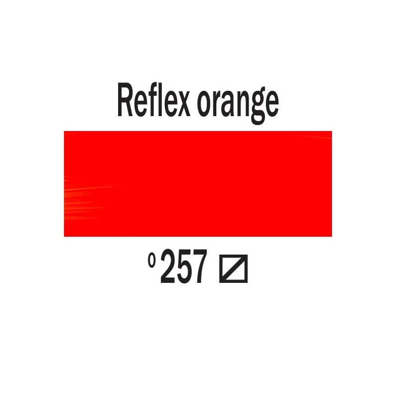 Talens Amsterdam akrilna boja, 20 ml - 257, reflex orange