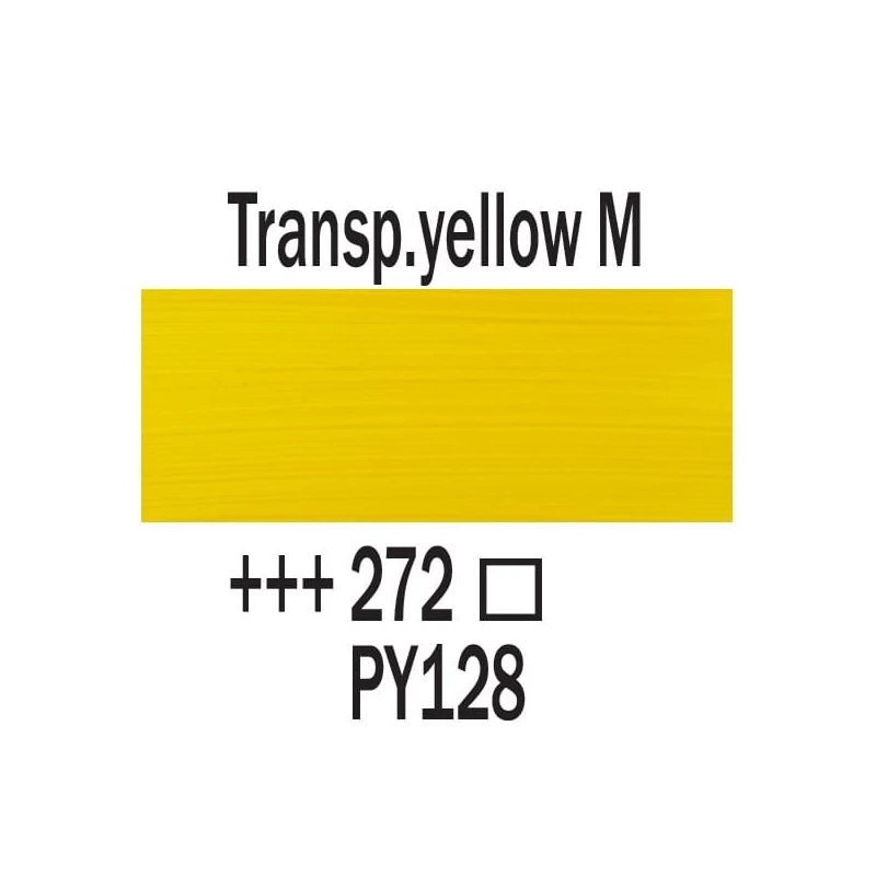 Talens Amsterdam akrilna boja, 20 ml - 272, transparent yellow medium
