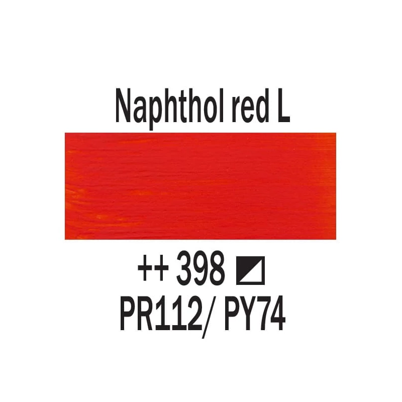 Talens Amsterdam akrilna boja, 20 ml - 398, naphthol red light