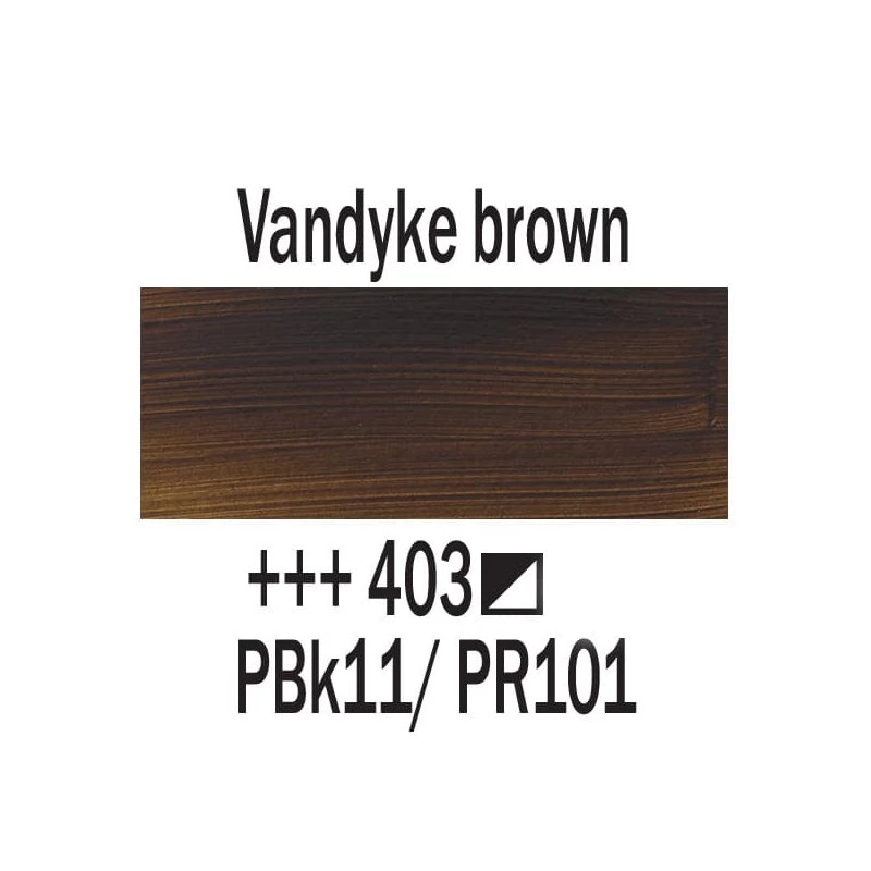 Talens Amsterdam akrilna boja, 20 ml - 403, vandyke brown