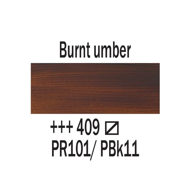 Talens Amsterdam akrilna boja, 20 ml - 409, burnt umber