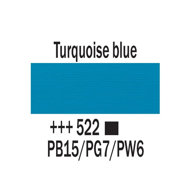 Talens Amsterdam akrilna boja, 20 ml - 522, turquoise blue