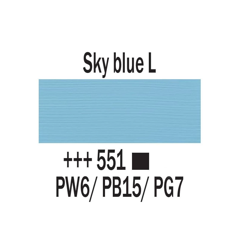 Talens Amsterdam akrilna boja, 20 ml - 551, sky blue light