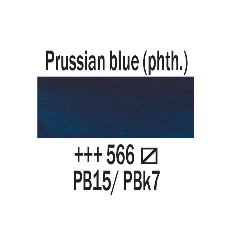 Talens Amsterdam akrilna boja, 20 ml - 566, prussian blue (phthalo)