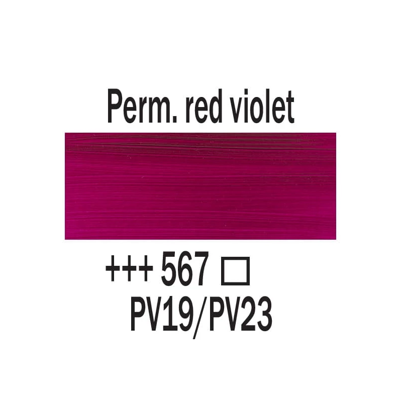Talens Amsterdam akrilna boja, 20 ml - 567, permanent red violet