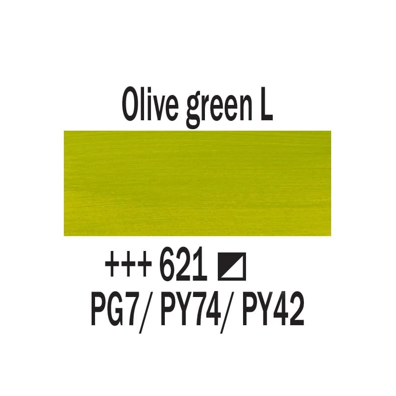 Talens Amsterdam akrilna boja, 20 ml - 621, olive green light