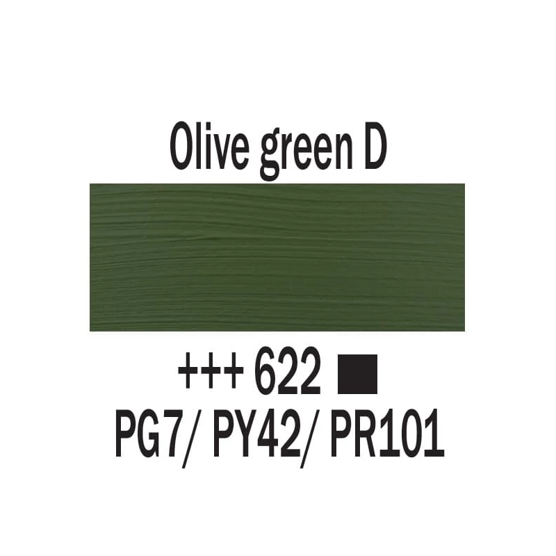 Talens Amsterdam akrilna boja, 20 ml - 622, olive green deep