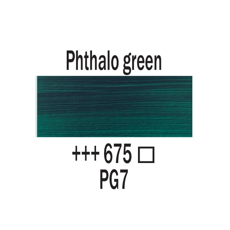 Talens Amsterdam akrilna boja, 20 ml - 675, phthalo green