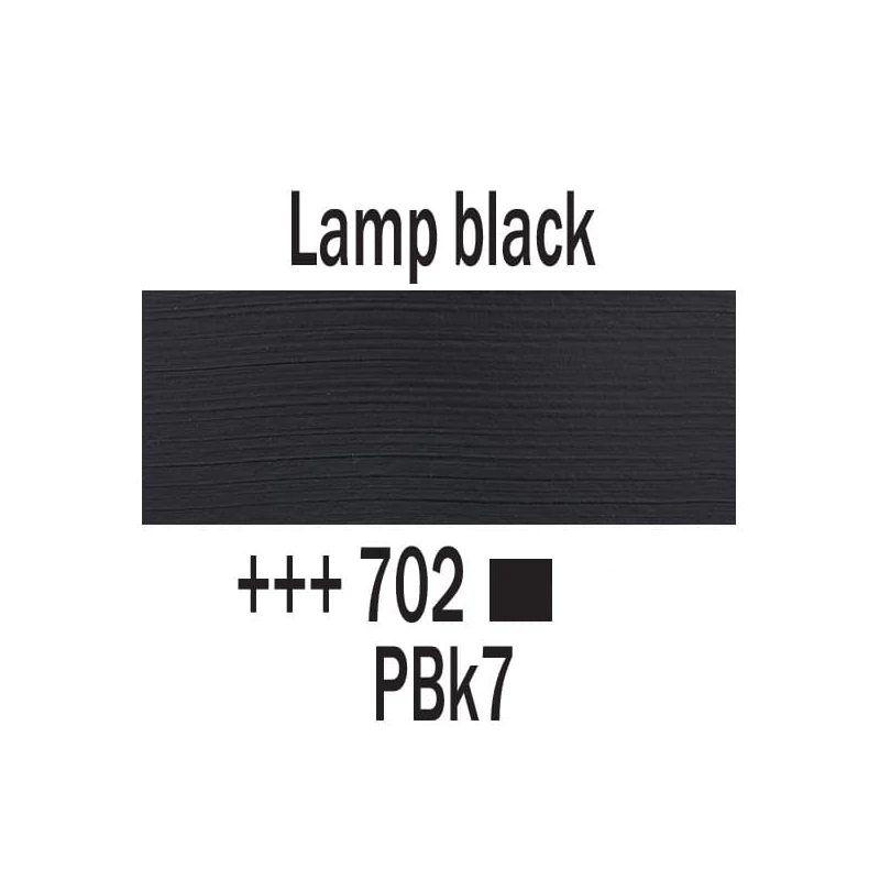 Talens Amsterdam akrilna boja, 20 ml - 702, lamp black