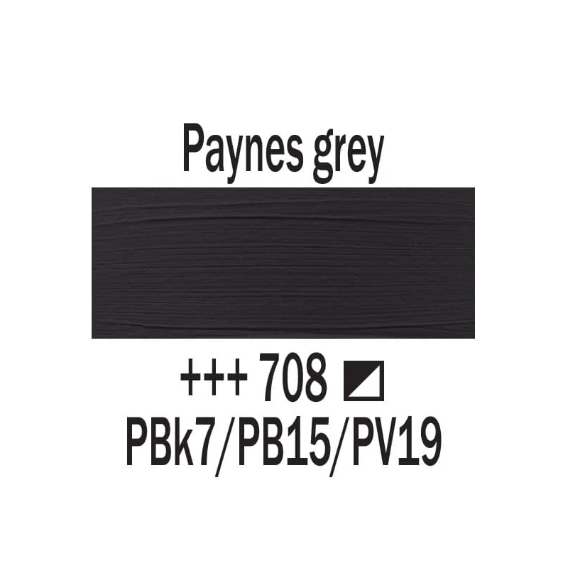 Talens Amsterdam akrilna boja, 20 ml - 708, Payne's grey