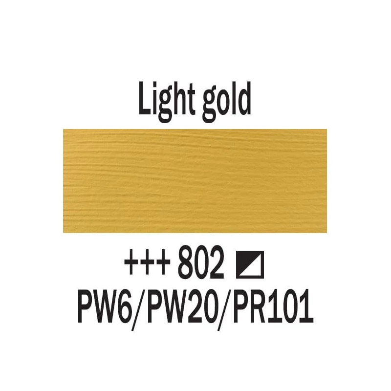 Talens Amsterdam akrilna boja, 20 ml - 802, light gold