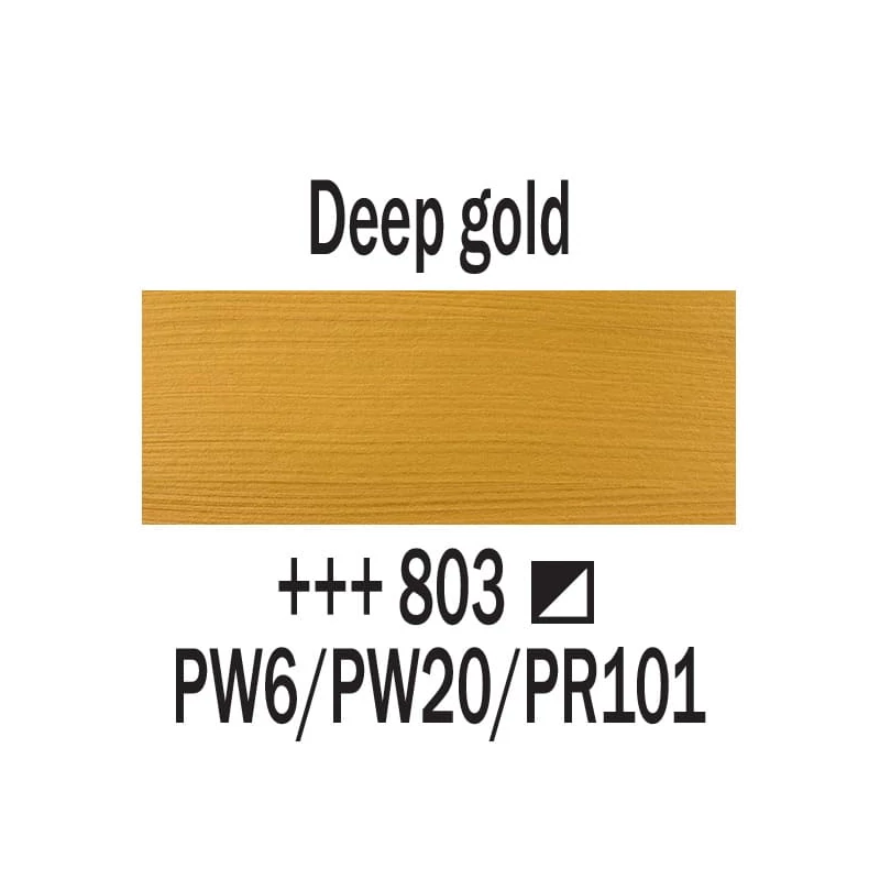 Talens Amsterdam akrilna boja, 20 ml - 803, deep gold