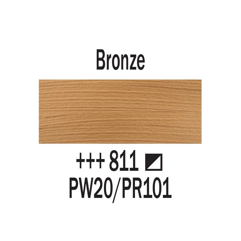 Talens Amsterdam akrilna boja, 20 ml - 811, bronze