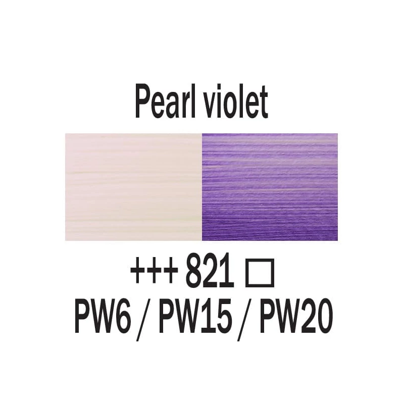 Talens Amsterdam akrilna boja, 20 ml - 821, pearl violet