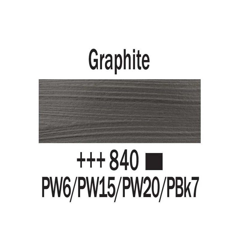 Talens Amsterdam akrilna boja, 20 ml - 840, graphite