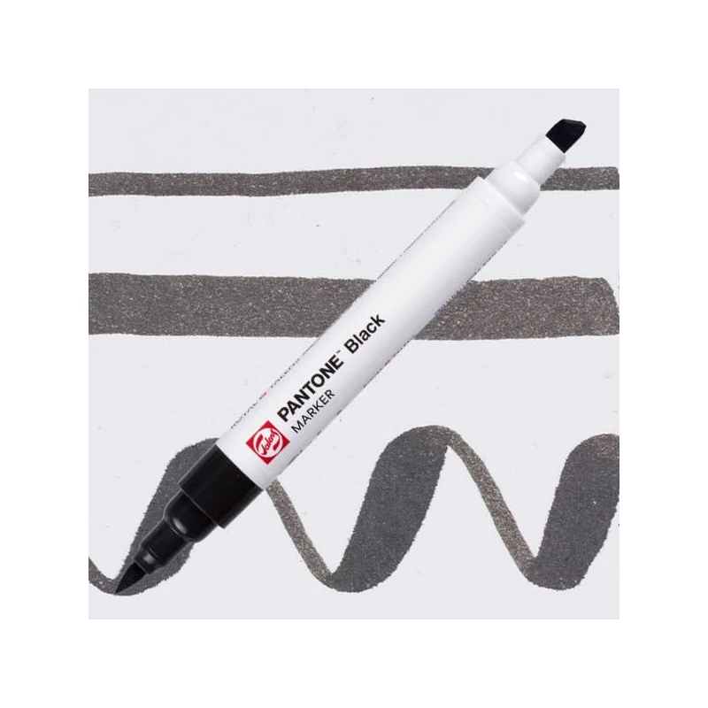 Talens Pantone dvostrani kist filc - black