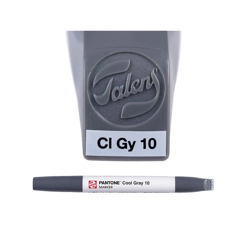 Talens Pantone dvostrani kist filc - cool gray 10