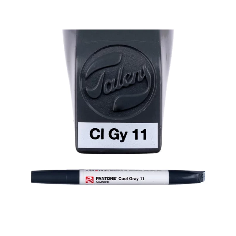 Talens Pantone dvostrani kist filc - cool gray 11
