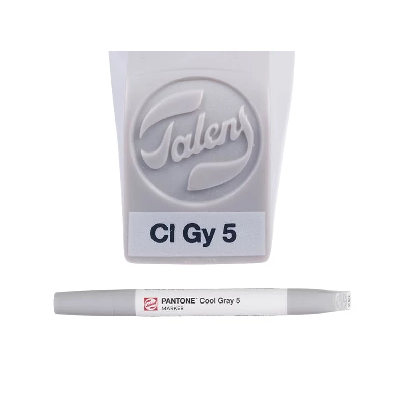 Talens Pantone dvostrani kist filc - cool gray 5
