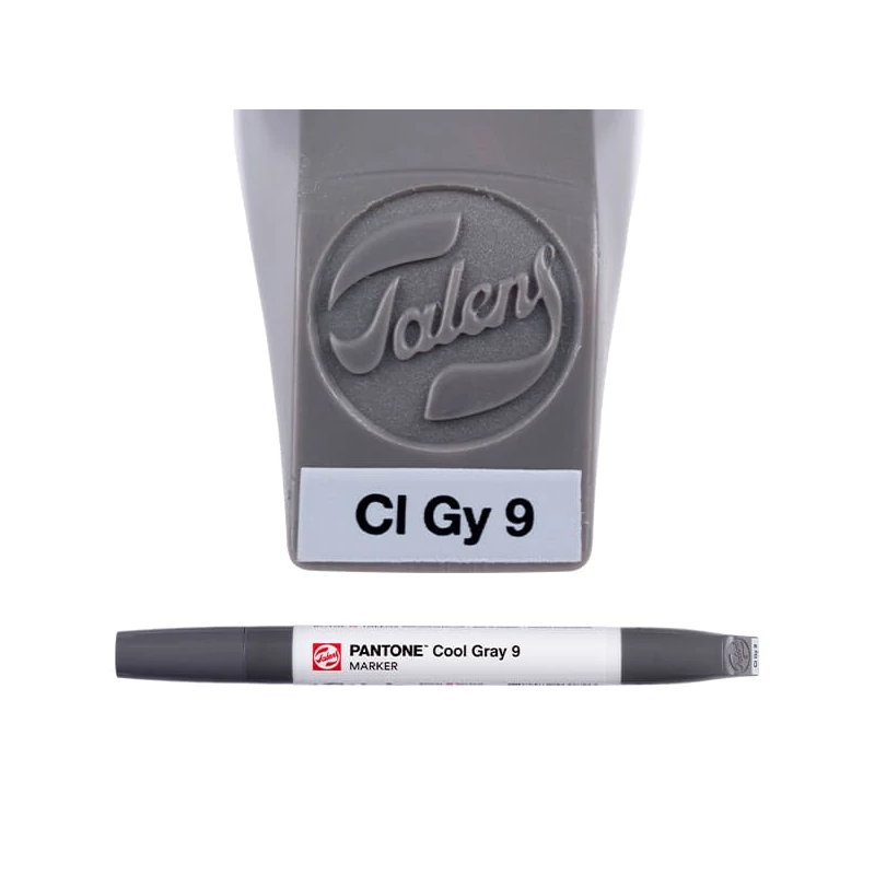 Talens Pantone dvostrani kist filc - cool gray 9