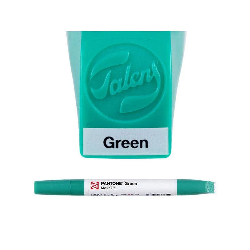 Talens Pantone dvostrani kist filc - green