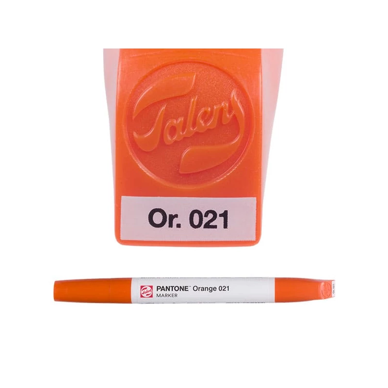Talens Pantone dvostrani kist filc - orange 021