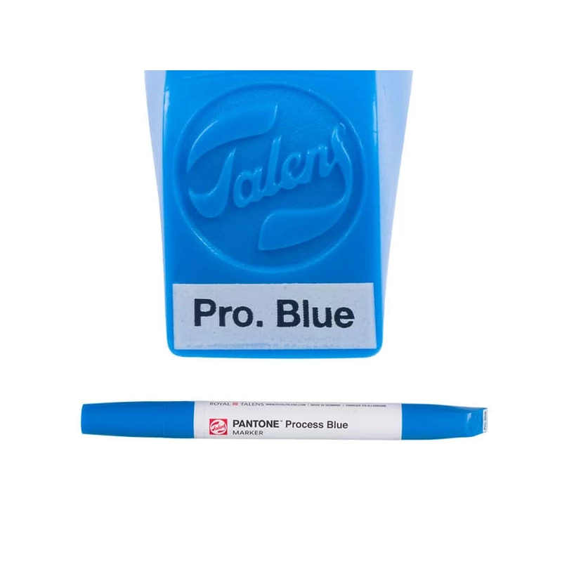 Talens Pantone dvostrani kist filc - process blue