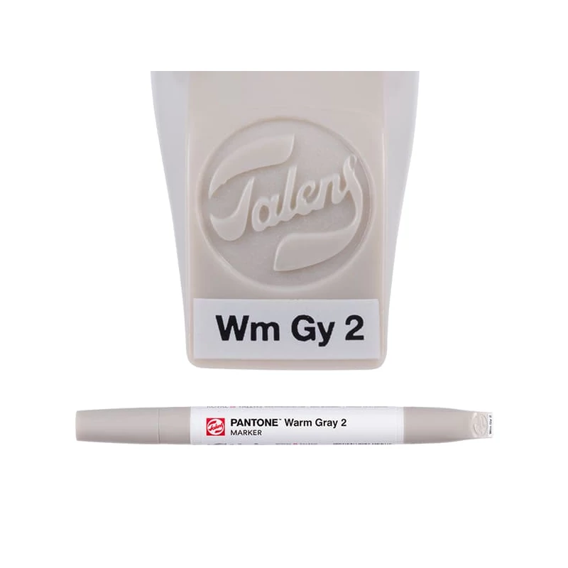 Talens Pantone dvostrani kist filc - warm gray 2