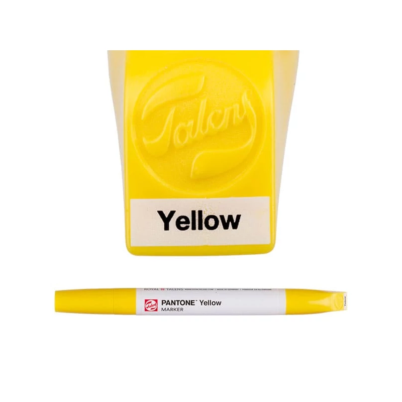 Talens Pantone dvostrani kist filc - yellow