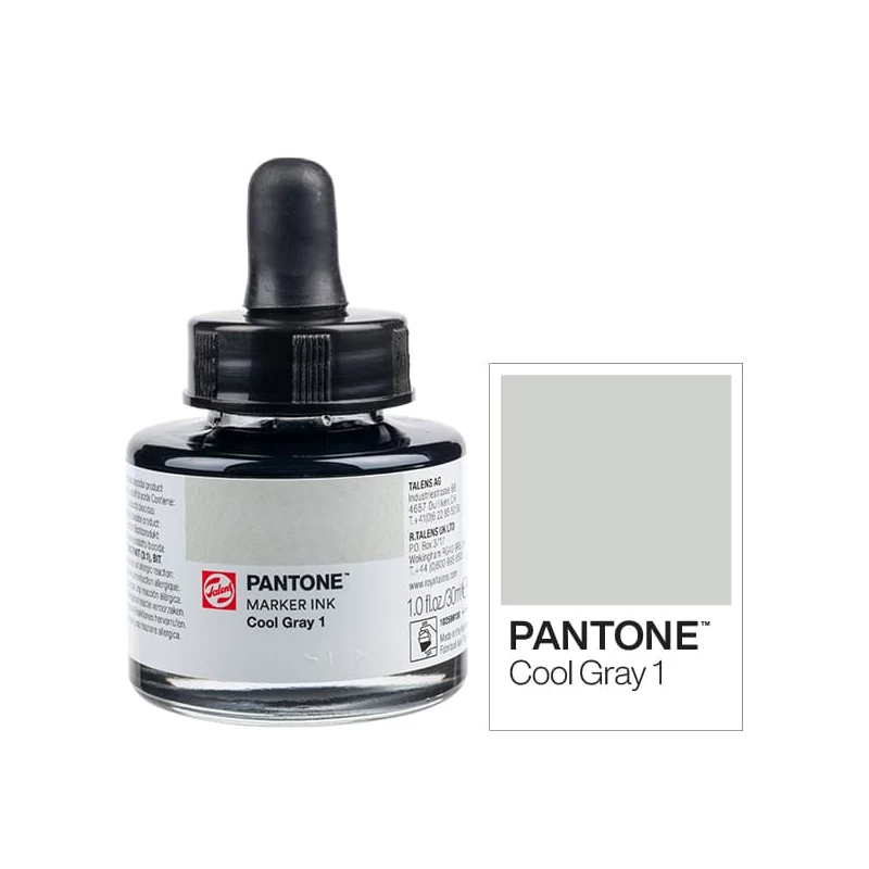 Tinta markera Talens Pantone, 30 ml - hladno siva 1