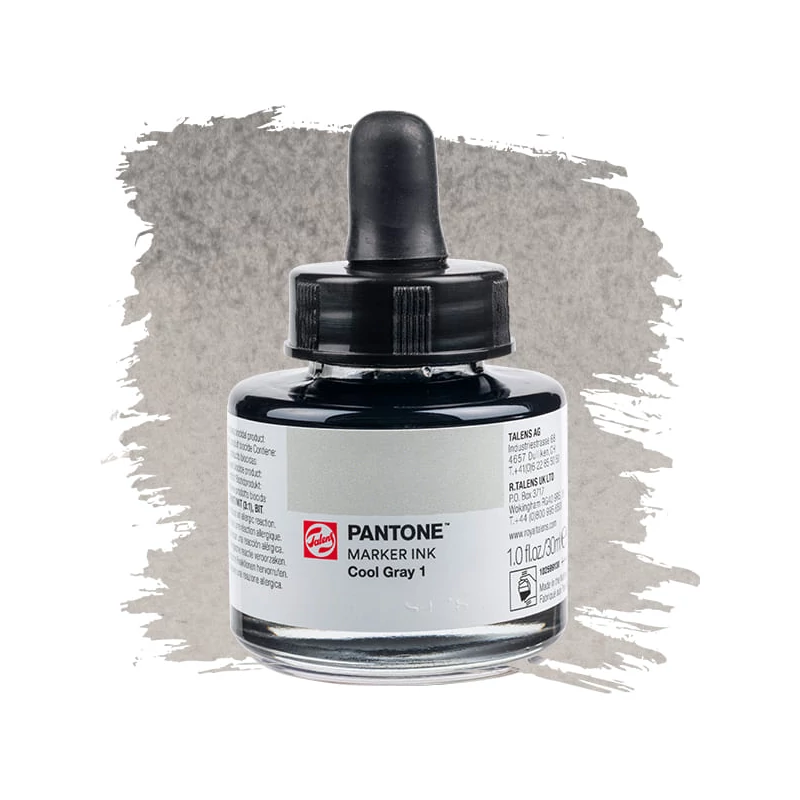 Tinta markera Talens Pantone, 30 ml - hladno siva 1