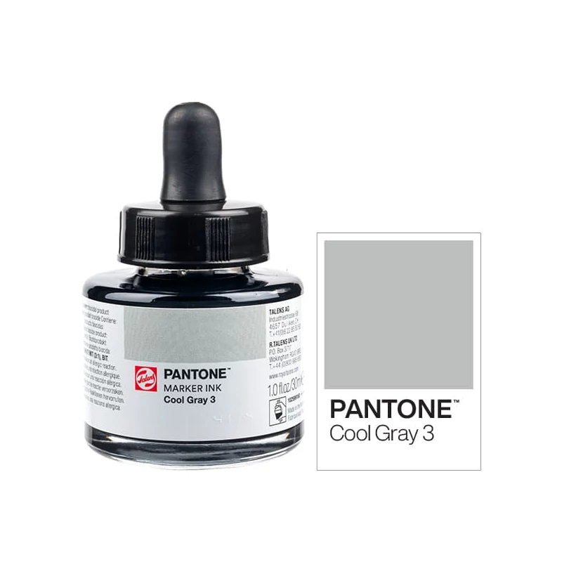 Tinta markera Talens Pantone, 30 ml - hladno siva 3