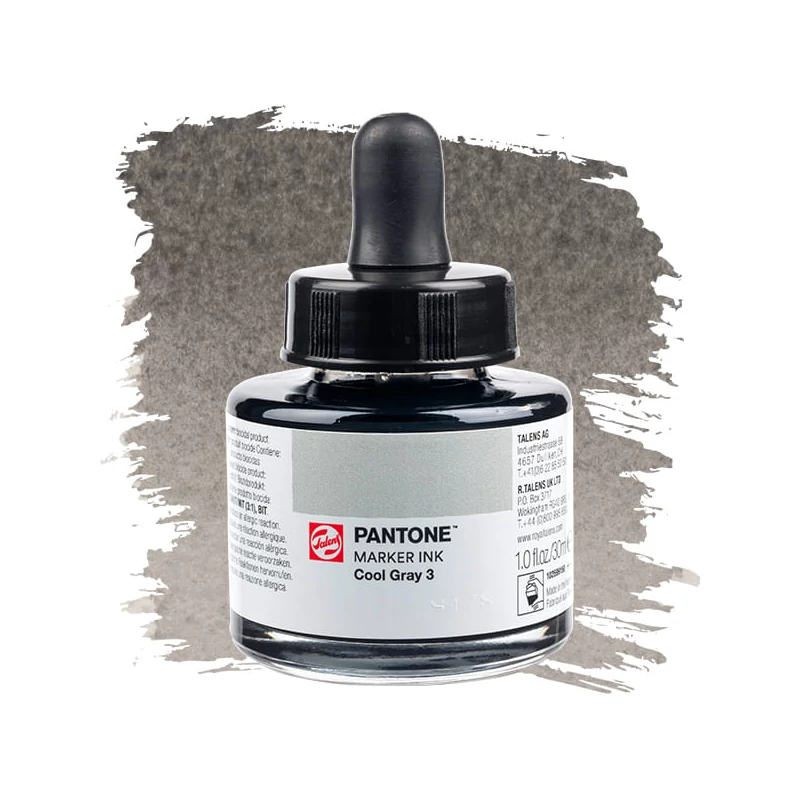 Tinta markera Talens Pantone, 30 ml - hladno siva 3