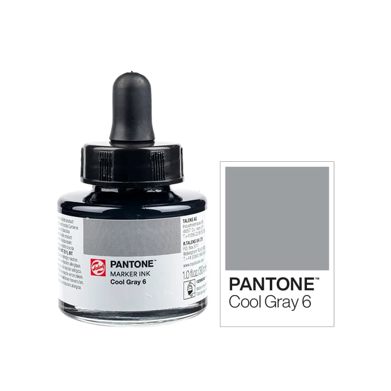 Tinta markera Talens Pantone, 30 ml - hladno siva 6