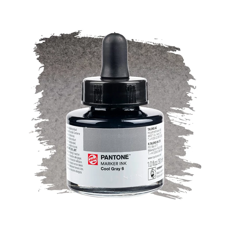 Tinta markera Talens Pantone, 30 ml - hladno siva 6