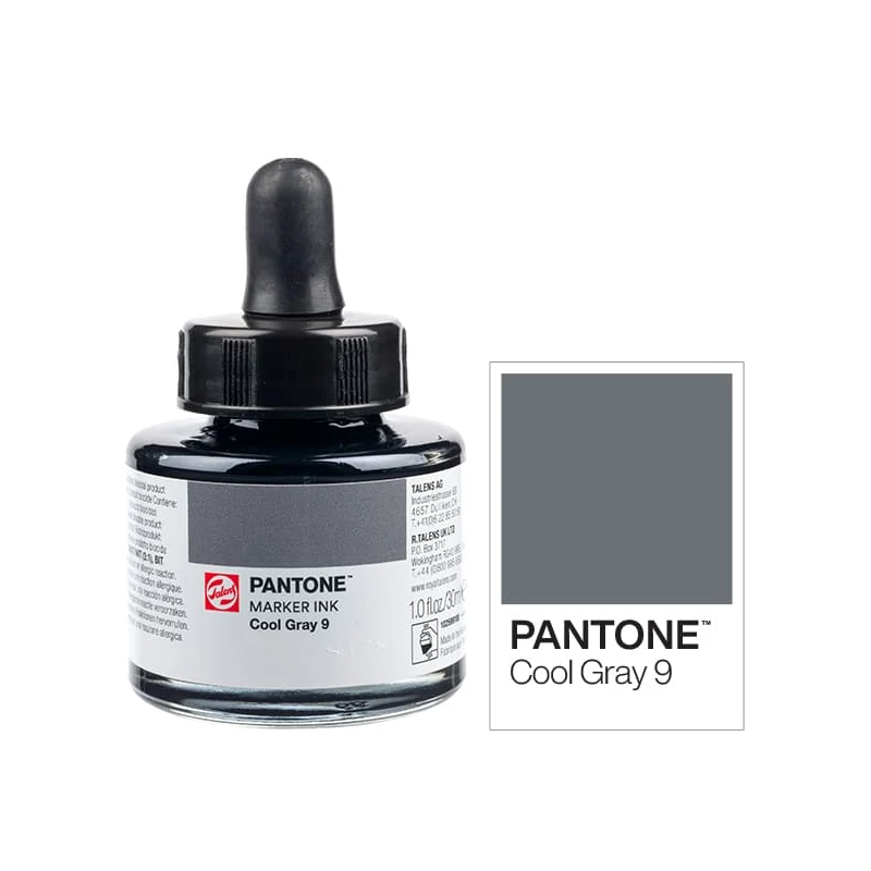 Tinta markera Talens Pantone, 30 ml - hladno siva 9