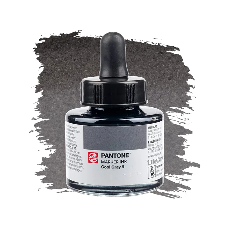 Tinta markera Talens Pantone, 30 ml - hladno siva 9