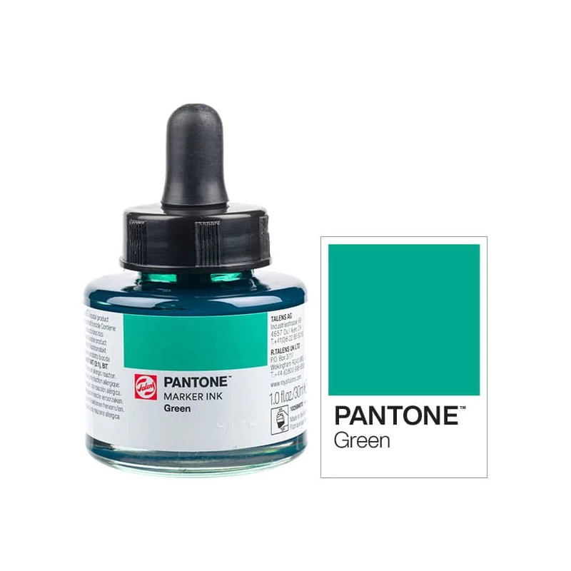 Tinta markera Talents Pantone, 30 ml - zelena