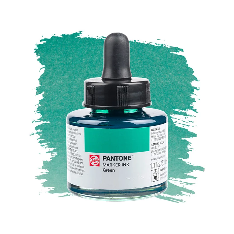 Tinta markera Talents Pantone, 30 ml - zelena