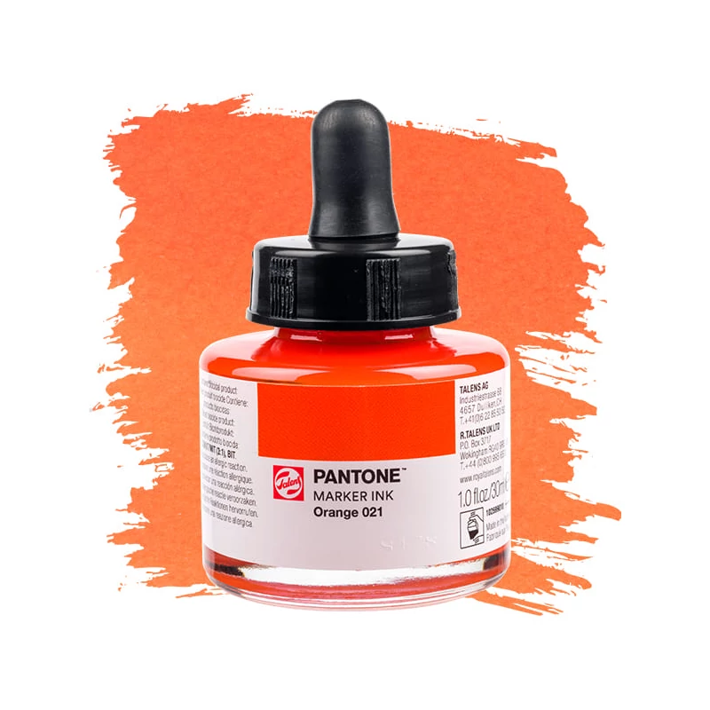 Talens Pantone marker tinta, 30 ml - narančasta 021