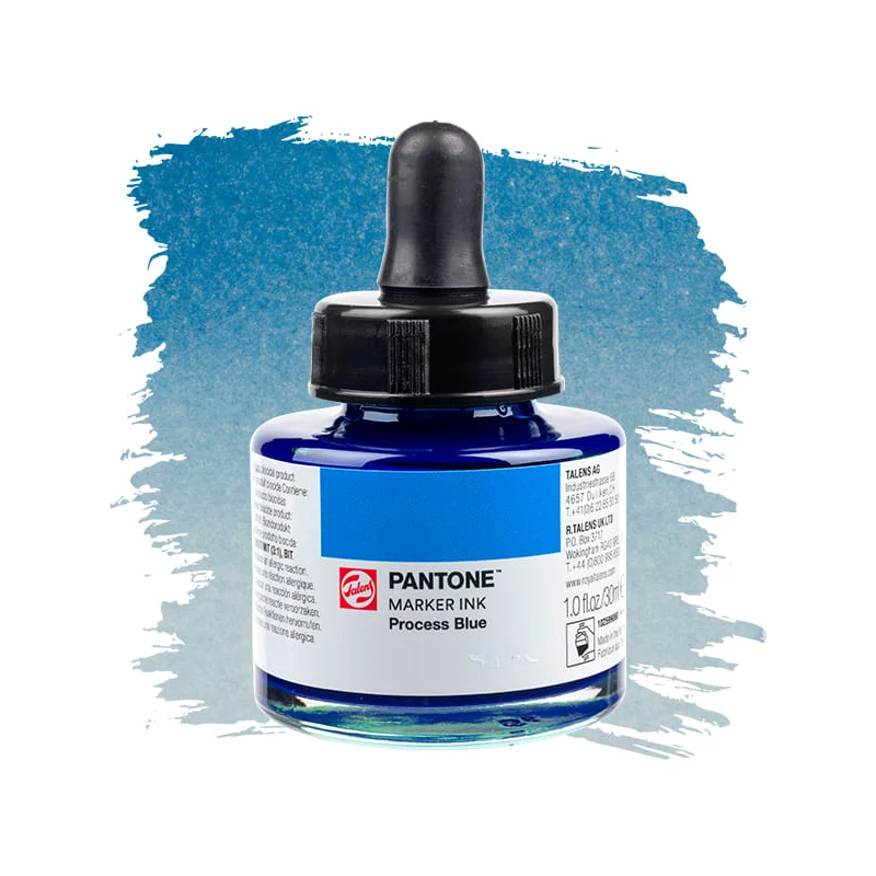 Tinta markera Talens Pantone, 30 ml - procesno plava