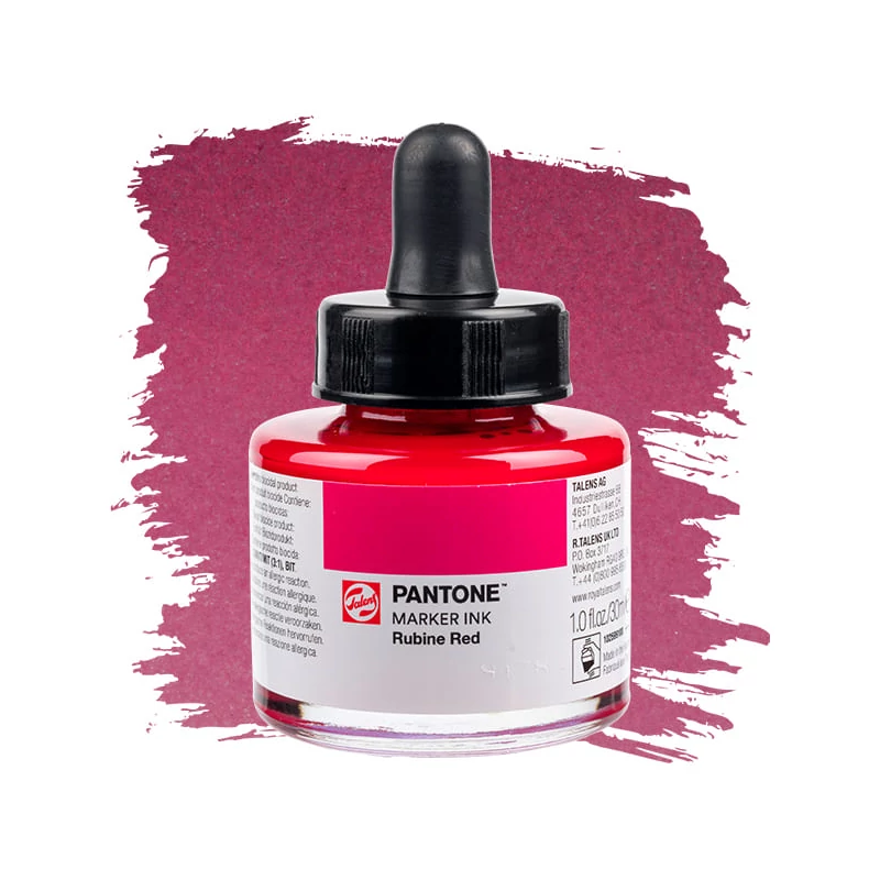 Tinta markera Talens Pantone, 30 ml - rubin crvena