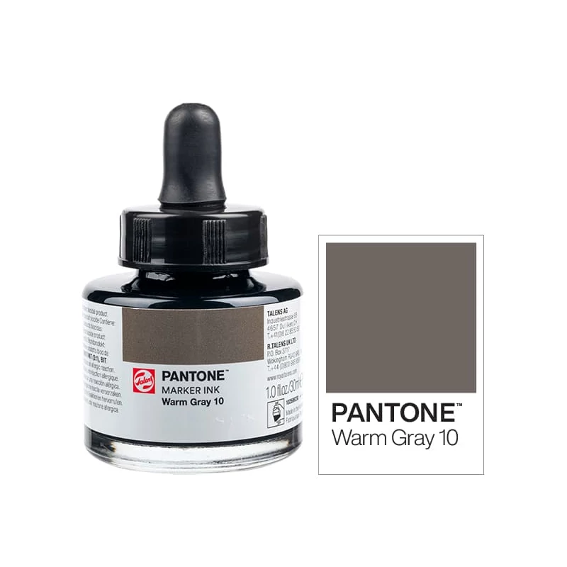 Tinta markera Talens Pantone, 30 ml - toplo siva 10